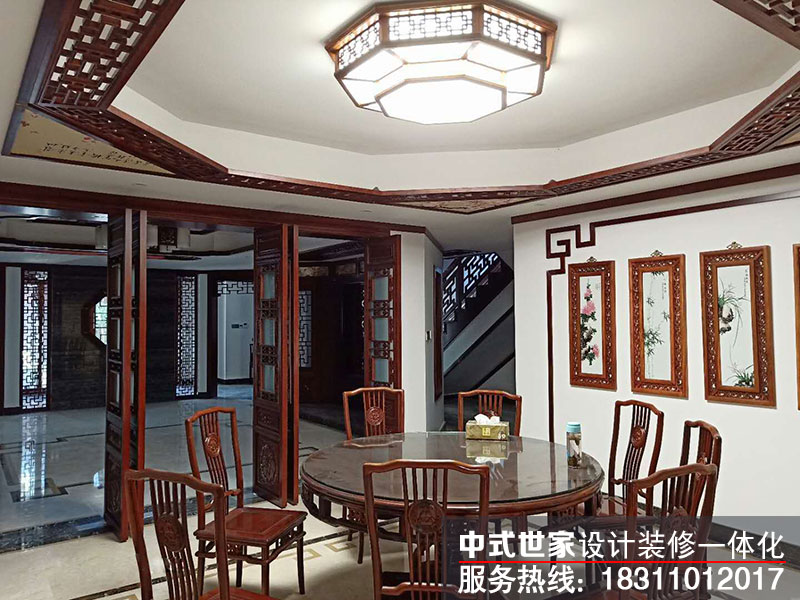 甘肃中式家装柱子到底如何设计,家庭装修中式里要注意哪些问题