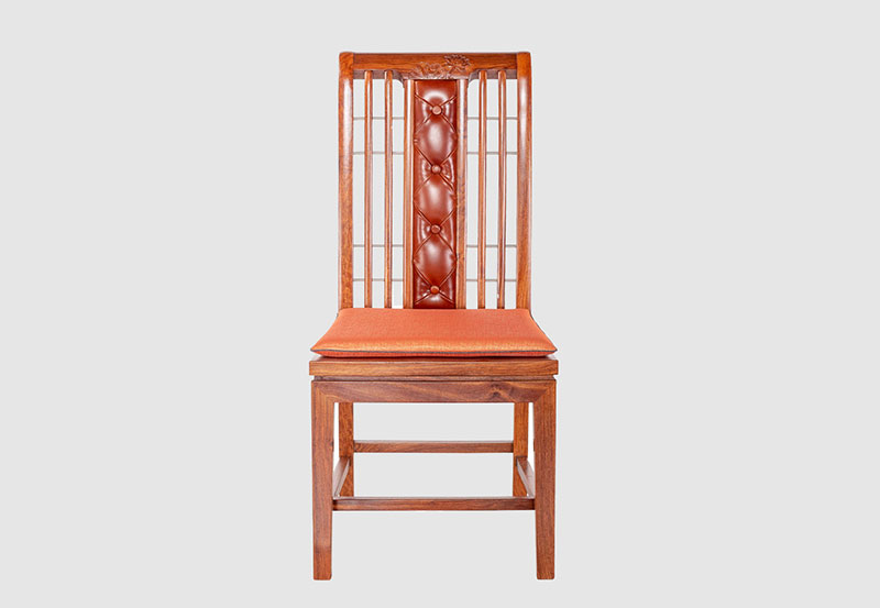 甘肃芙蓉榭中式实木餐椅效果图